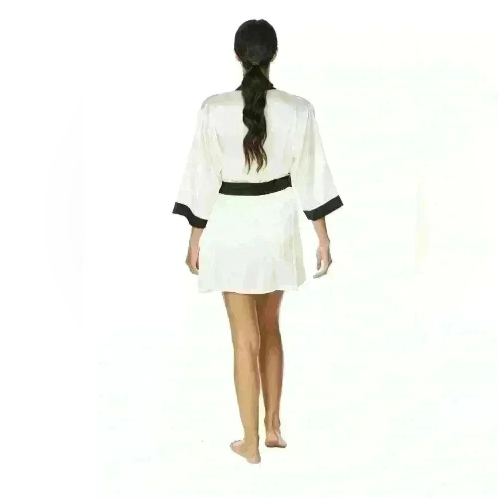 Natural Silk Robe Capella by Less Is Amor - Picture 3 of 5